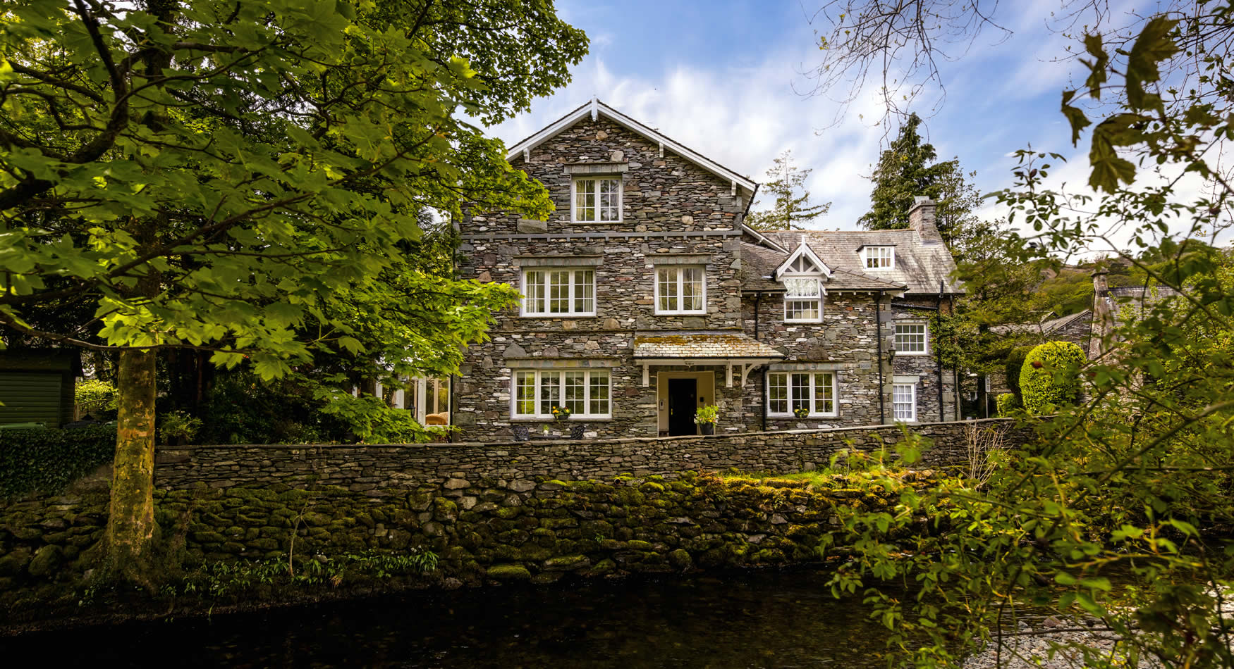 Beck Allans Guest House from College Street, Grasmere